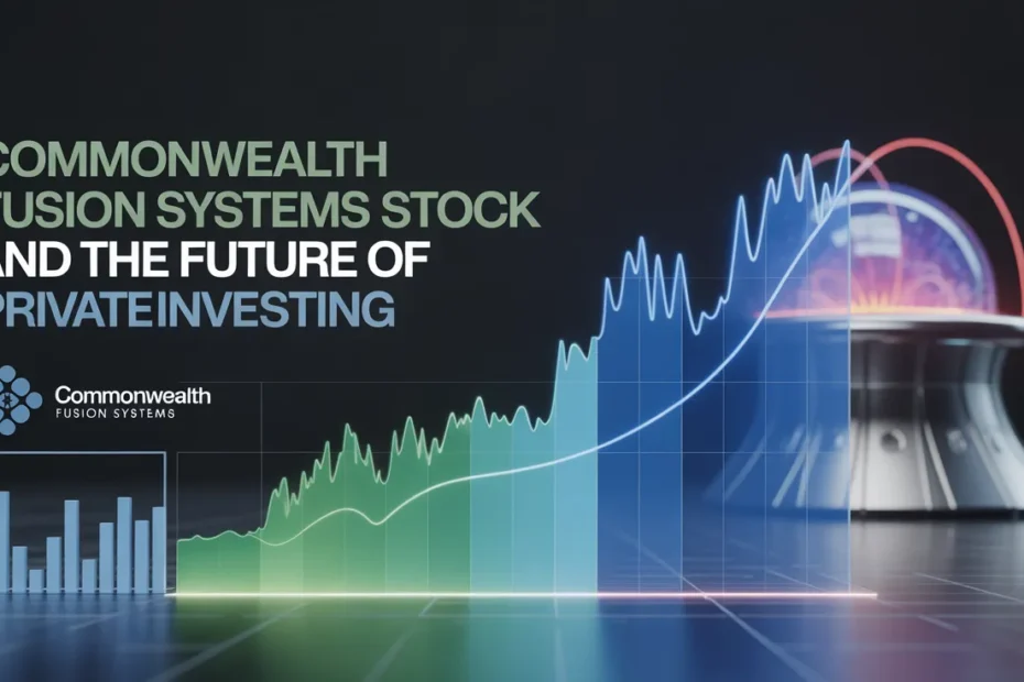 Commonwealth Fusion Systems Stock and the Future of Private Fusion Investing