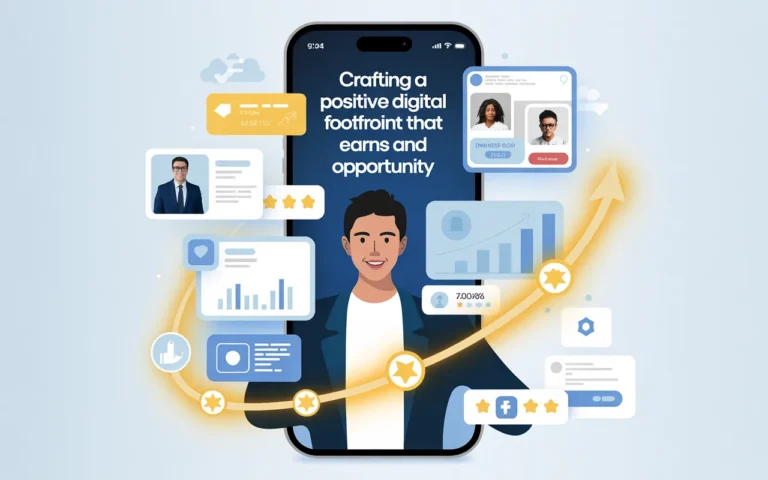 Crafting a Positive Digital Footprint That Earns Trust and Opportunity