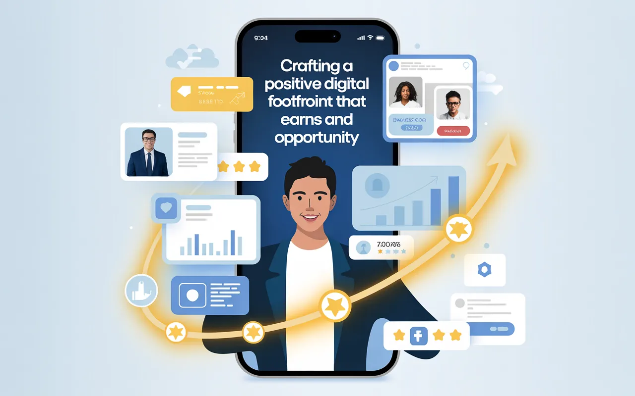Crafting a Positive Digital Footprint That Earns Trust and Opportunity