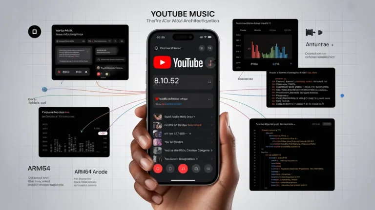 Deep editorial analysis of YouTube Music APK 8.10.52 for arm64 devices