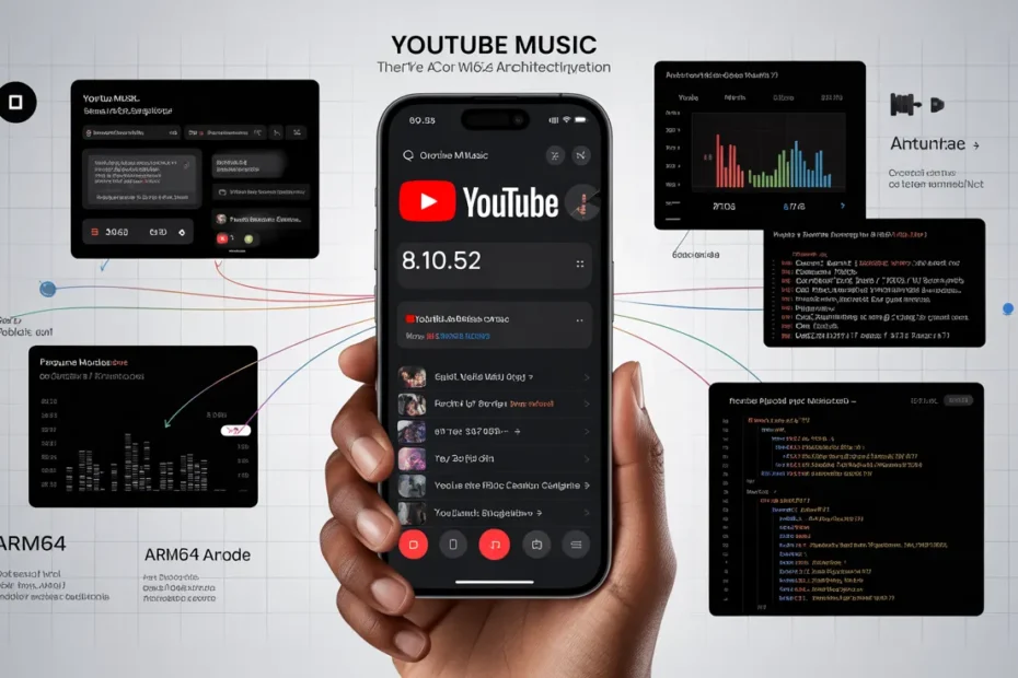 Deep editorial analysis of YouTube Music APK 8.10.52 for arm64 devices