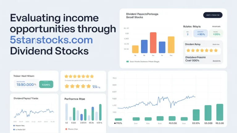 Evaluating Income Opportunities Through 5starsstocks.com Dividend Stocks