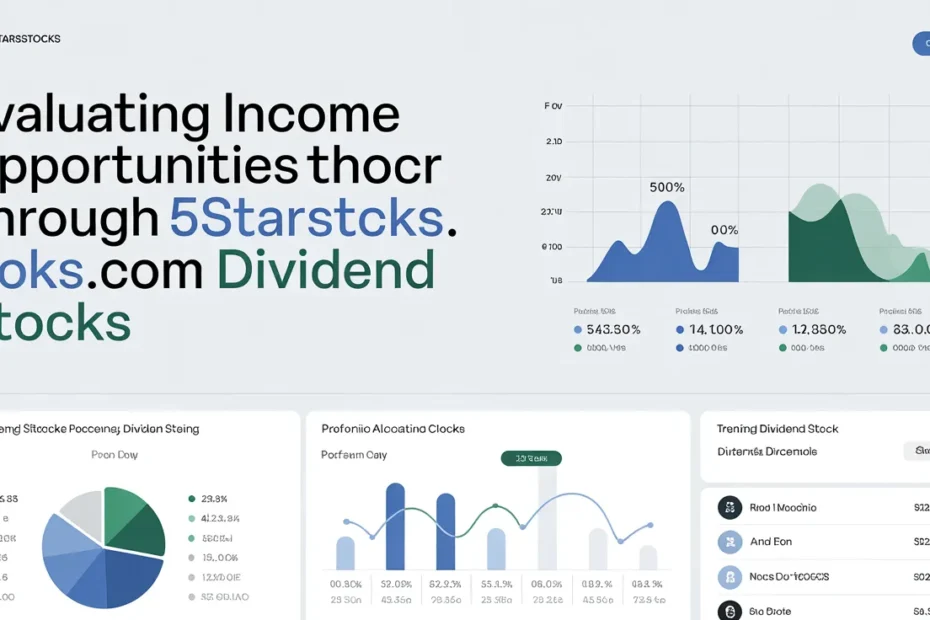 Evaluating Income Opportunities Through 5starsstocks.com Dividend Stocks