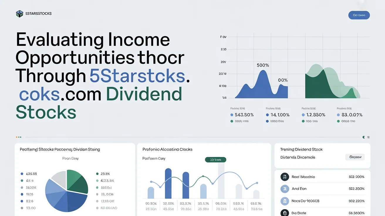 Evaluating Income Opportunities Through 5starsstocks.com Dividend Stocks