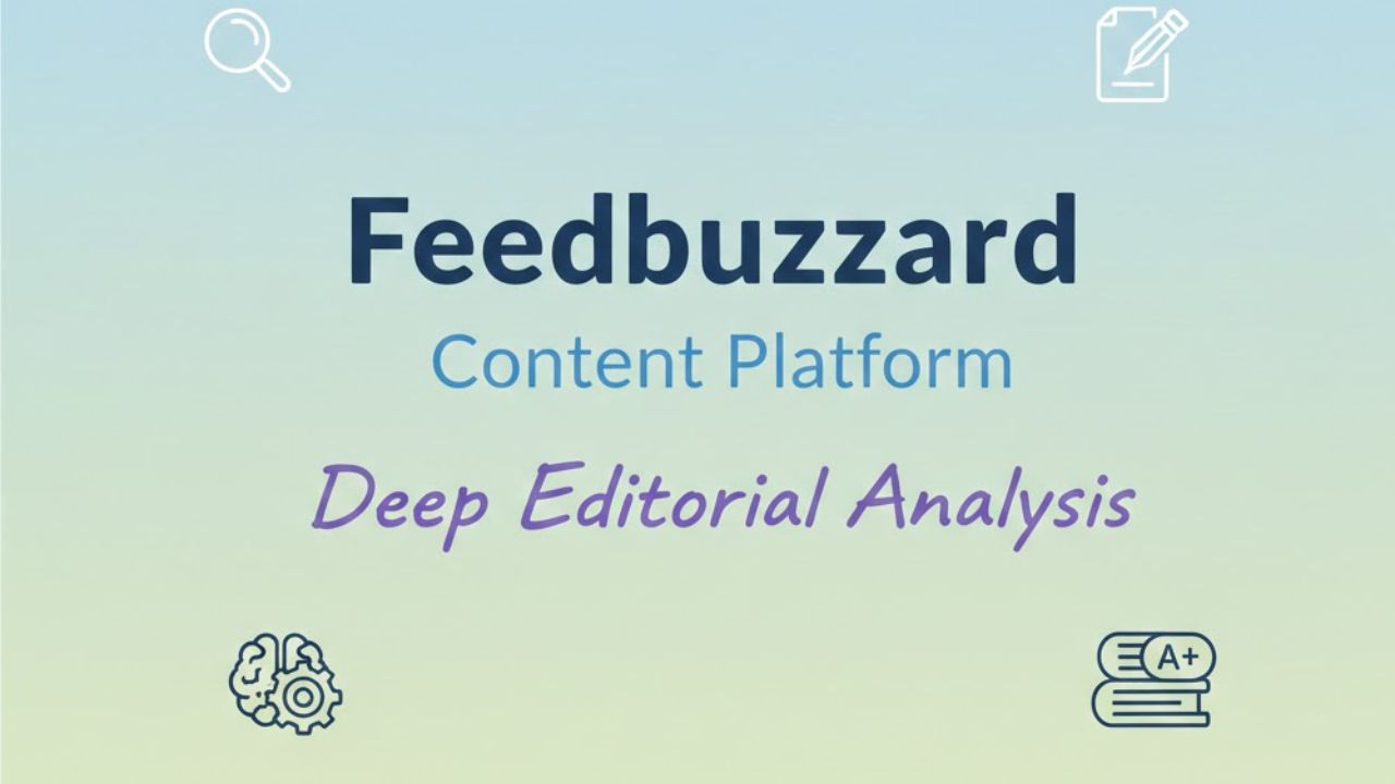 Feedbuzzard Content Platform Deep Editorial Analysis
