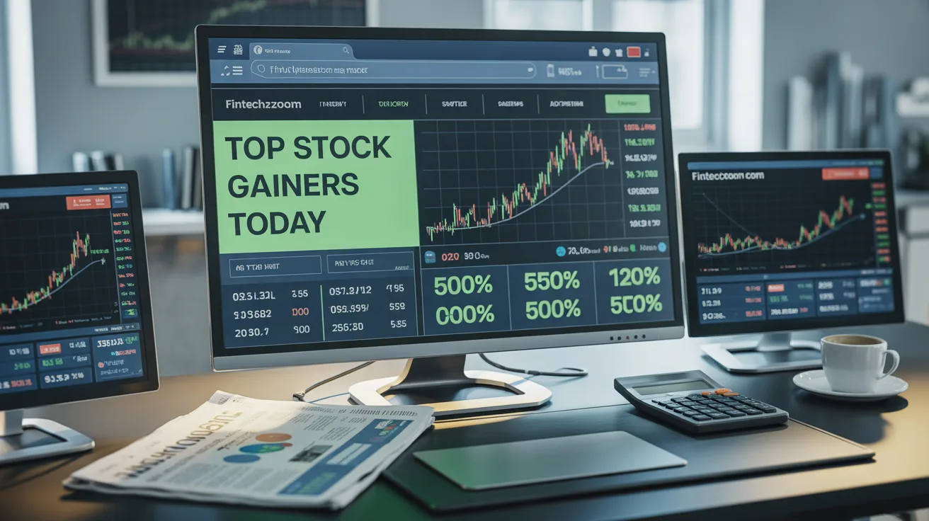 How to Analyze FintechZoom.com Top Stock Gainers Today Like a Market Professional