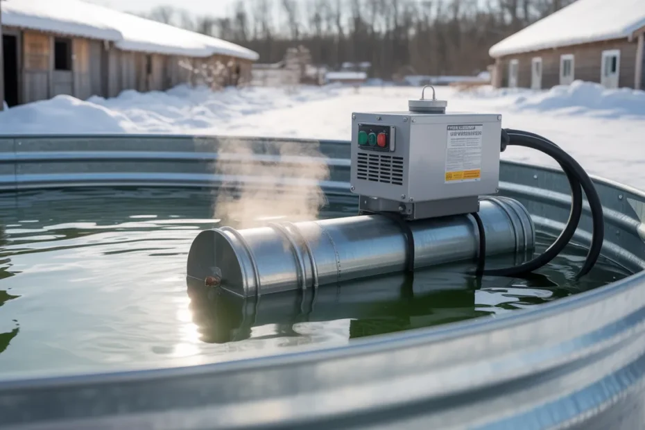 Reliable Water Management with Stock Tank Heaters