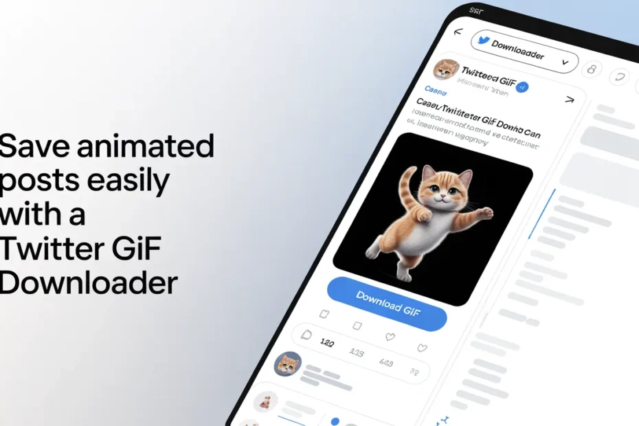 Save Animated Posts Easily with a Twitter GIF Downloader