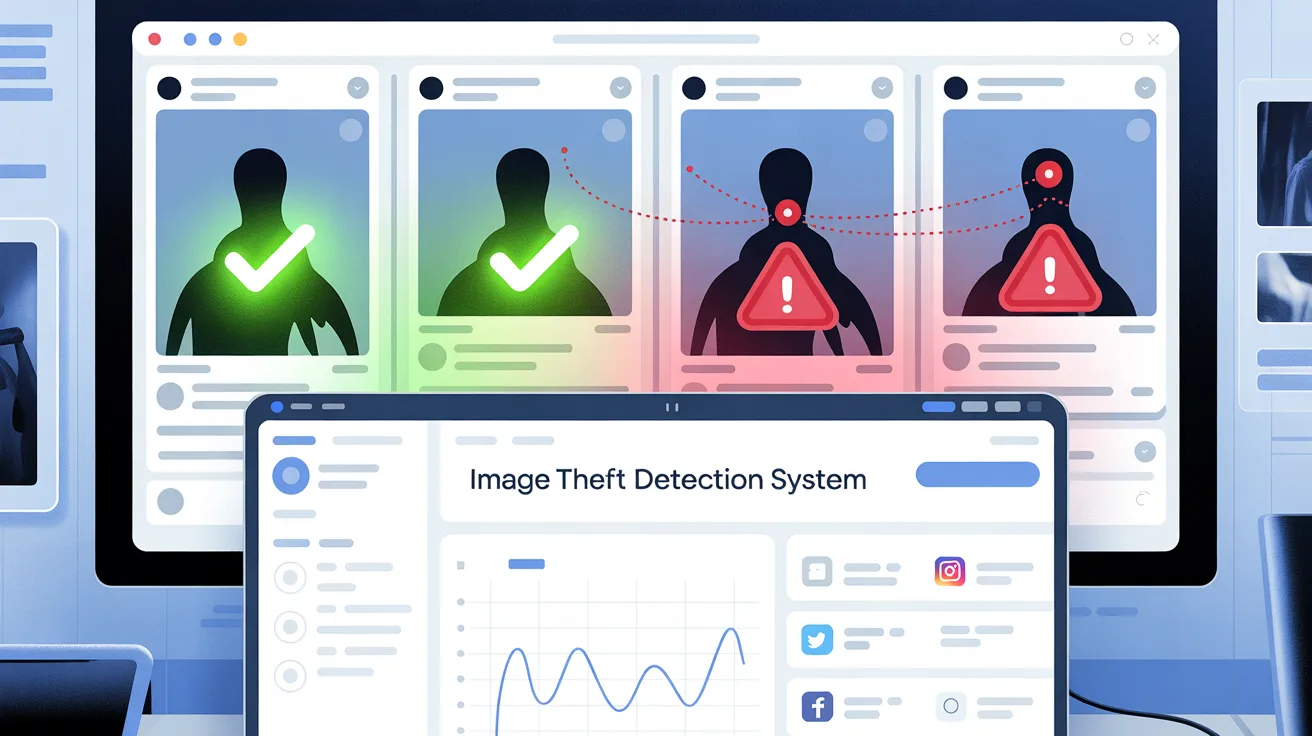 Tracking Image Theft Across Social Media
