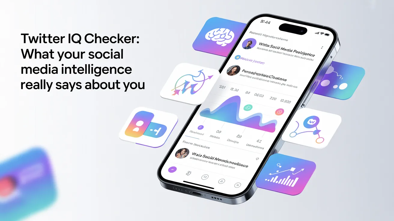 Twitter IQ Checker: What Your Social Media Intelligence Really Says About You