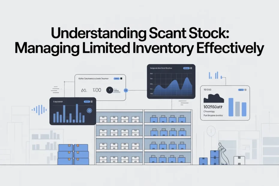 Understanding Scant Stock: Managing Limited Inventory Effectively