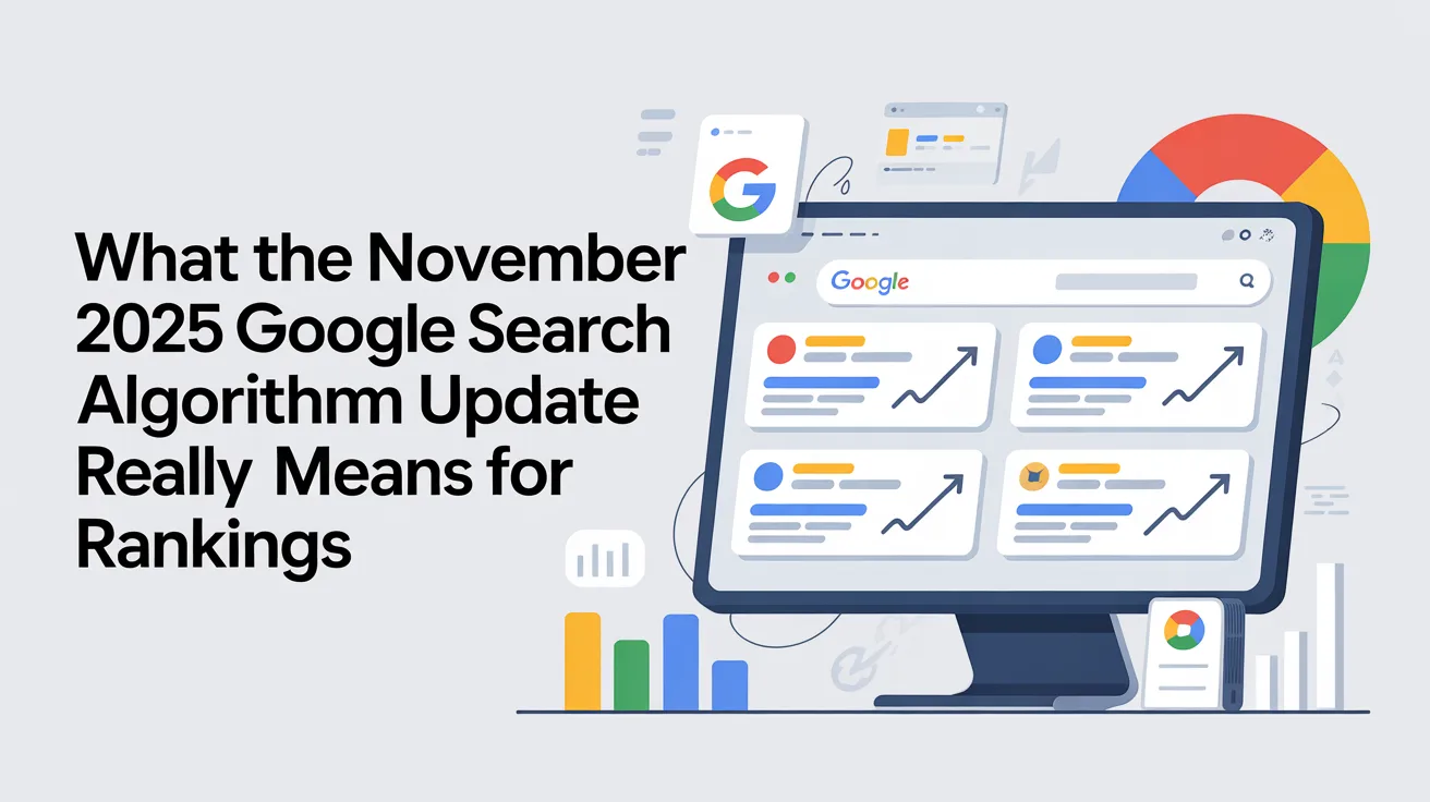 What the November 2025 Google Search Algorithm Update Really Means for Rankings