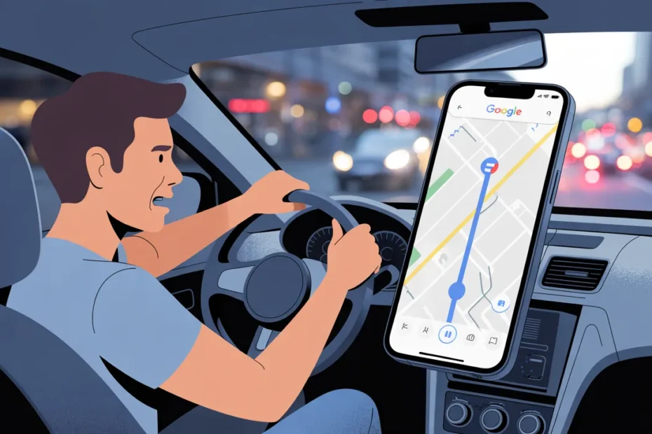 Why Drivers Are Frustrated After Google Maps Media Controls Disappeared