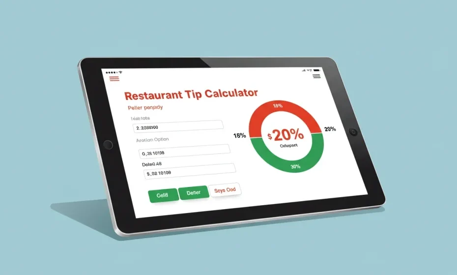 Restaurant Tip Calculator