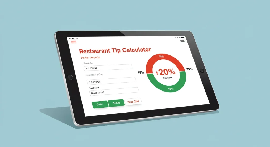 Restaurant Tip Calculator